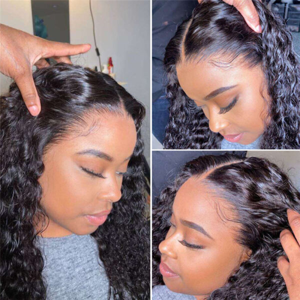 HD Lace 13x4 Deep Wave Human Hair Lace Front Wigs（Full Frontal） - Image 2